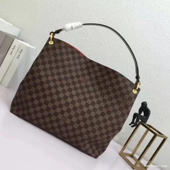 AAA Pruses Bags MM GRACEFUL Vuitton Louis 0603